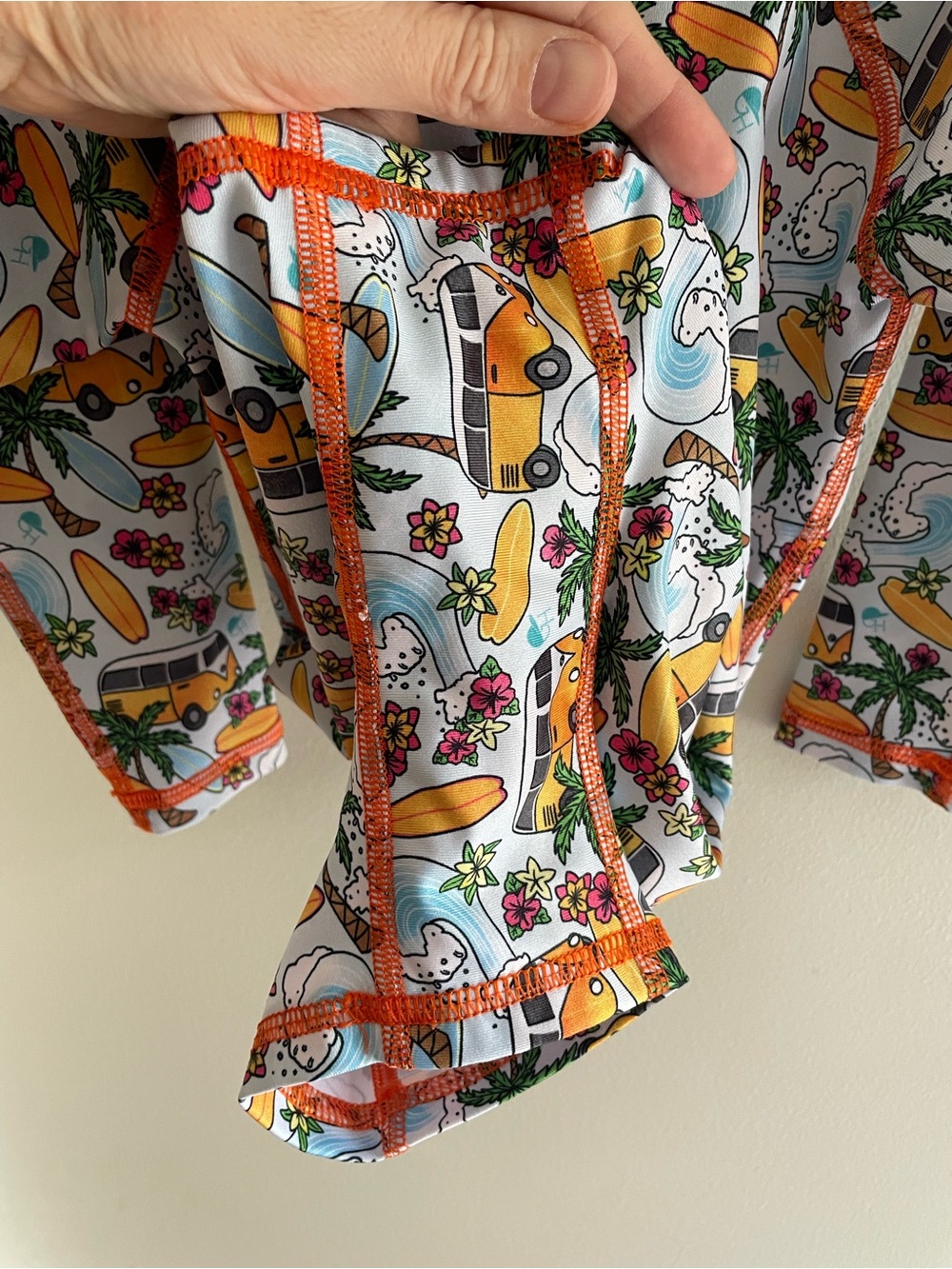 George Hats Tropical Surf Print One-Piece Swim - Picture 4 of 7